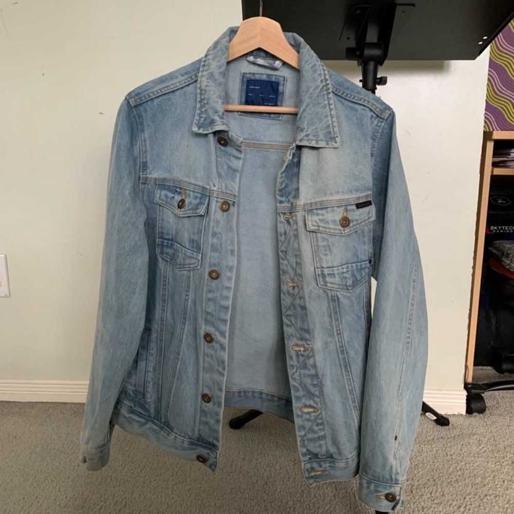 Zara Jean Jacket Size Medium Men